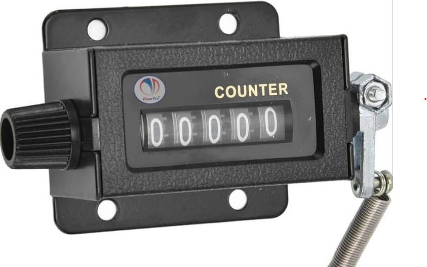 Mechanical Counter 5 Digit Display