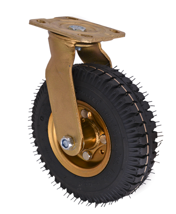 Heavy Duty Pneumatic Wheel Plate Swivel
